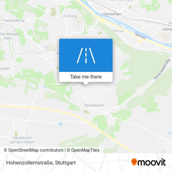 Hohenzollernstraße map