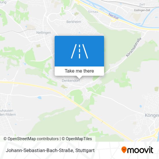 Johann-Sebastian-Bach-Straße map