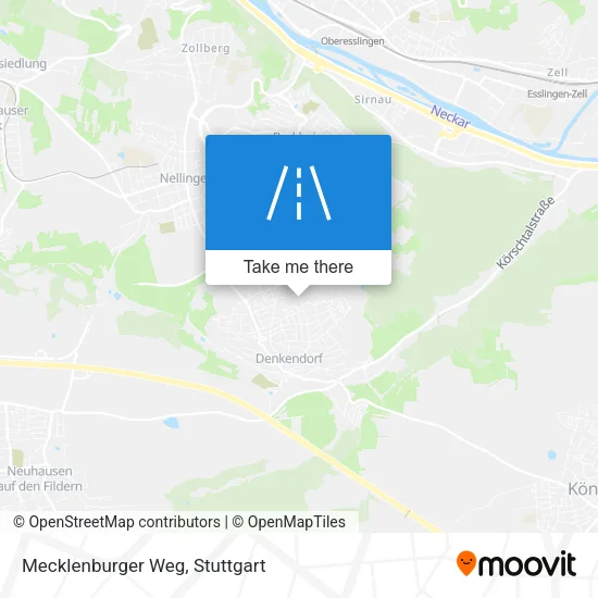 Карта Mecklenburger Weg