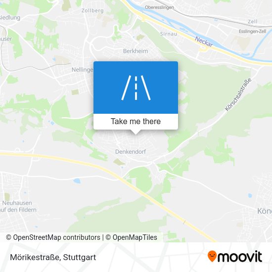 Mörikestraße map