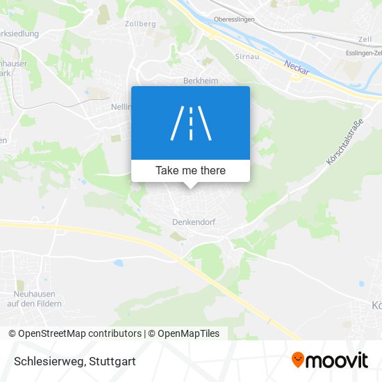 Schlesierweg map