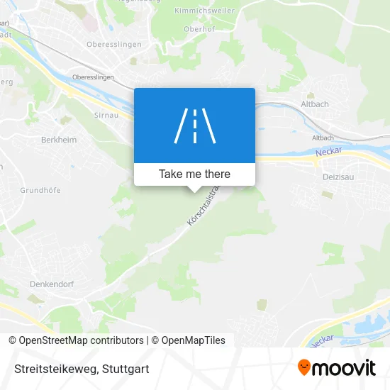 Карта Streitsteikeweg
