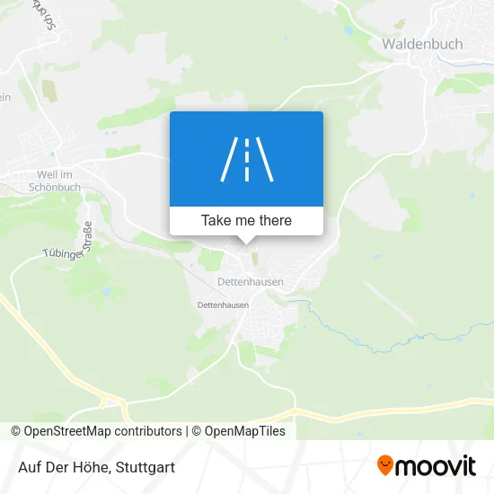 Карта Auf Der Höhe