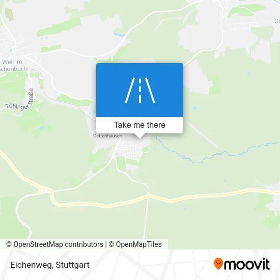 Карта Eichenweg