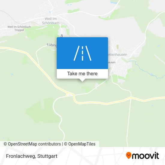 Карта Fronlachweg