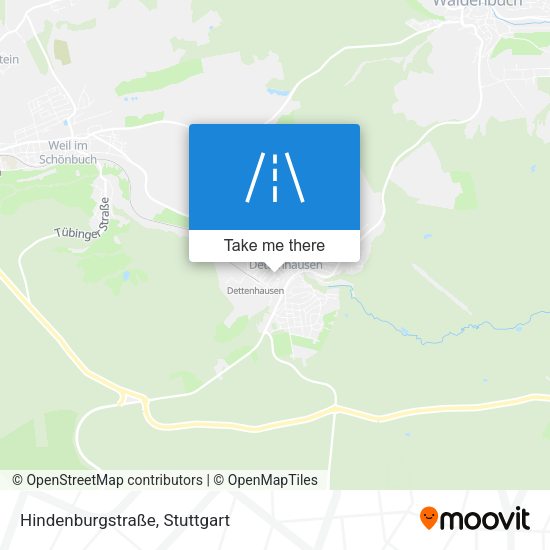 Hindenburgstraße map