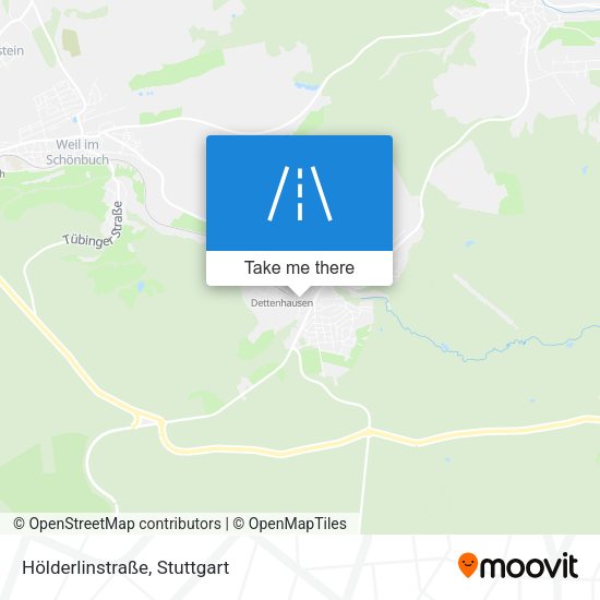 Hölderlinstraße map
