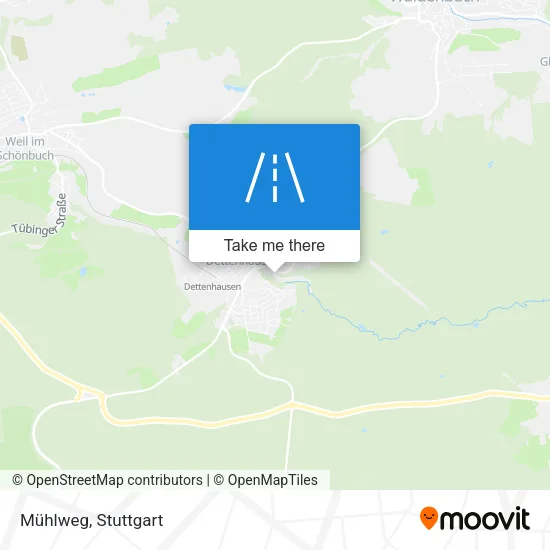 Карта Mühlweg