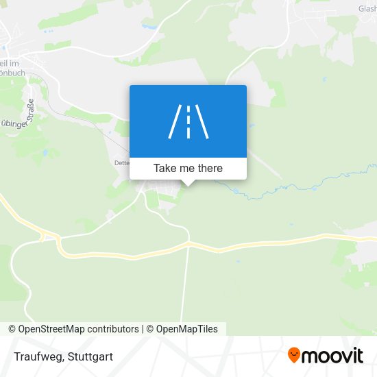 Карта Traufweg