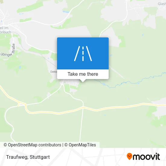 Карта Traufweg