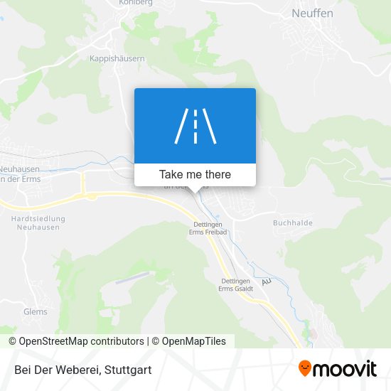 Карта Bei Der Weberei