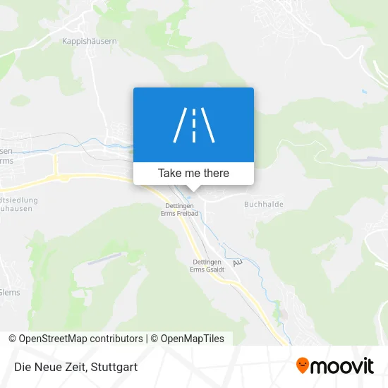 Карта Die Neue Zeit