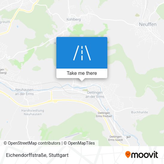 Карта Eichendorffstraße