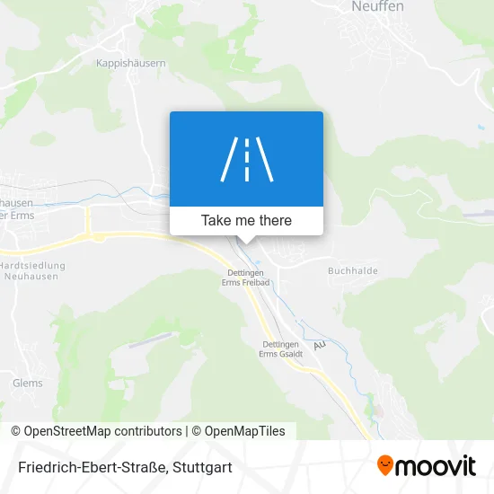 Карта Friedrich-Ebert-Straße