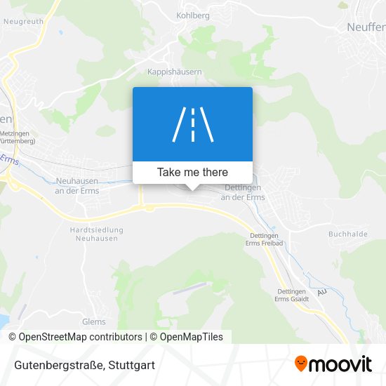 Gutenbergstraße map