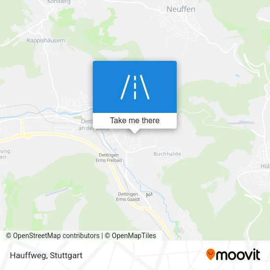 Карта Hauffweg