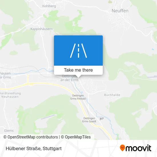 Карта Hülbener Straße
