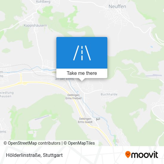 Hölderlinstraße map