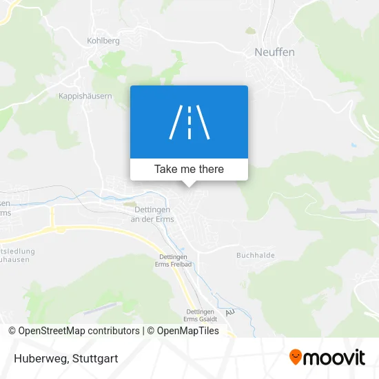 Карта Huberweg