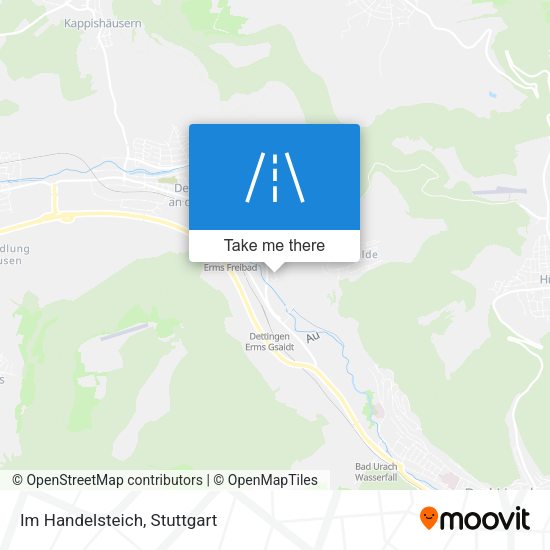 Im Handelsteich map