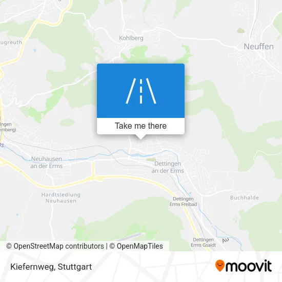 Карта Kiefernweg