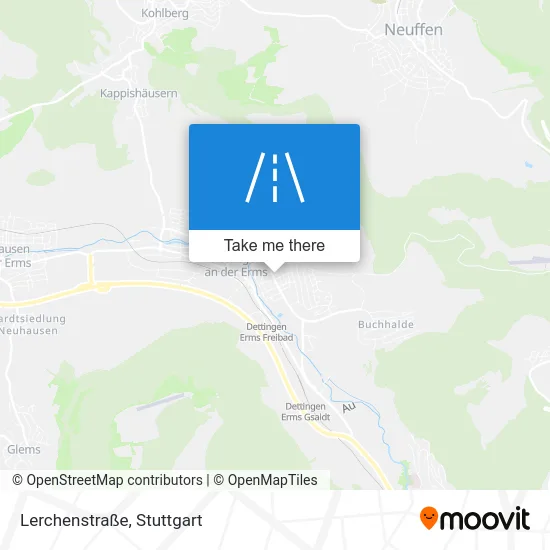 Карта Lerchenstraße