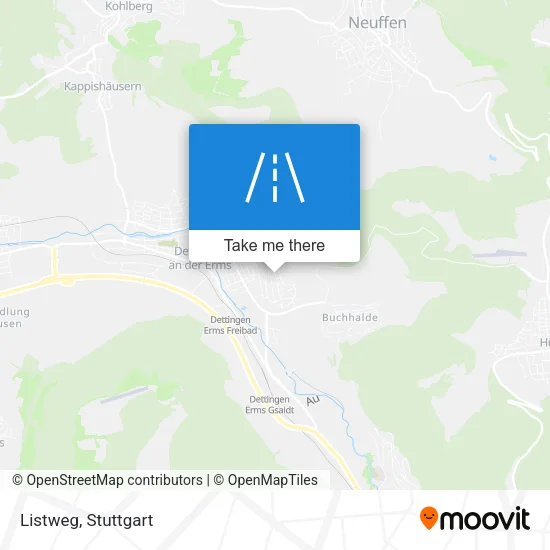 Карта Listweg