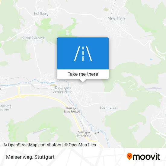 Карта Meisenweg