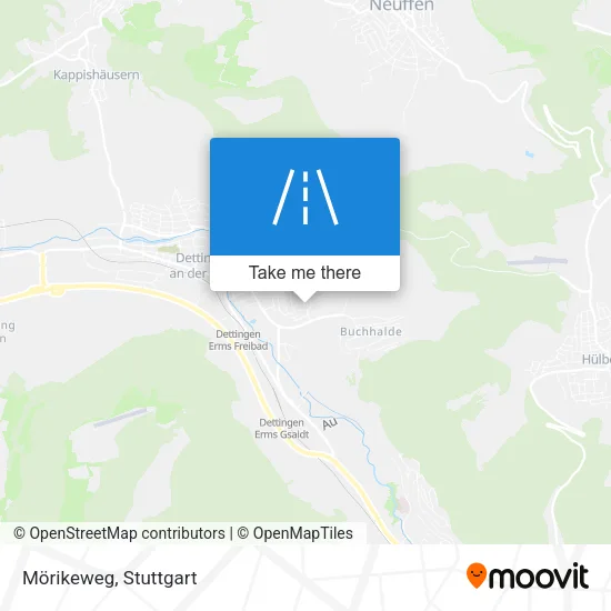 Карта Mörikeweg