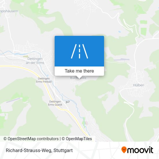 Richard-Strauss-Weg map
