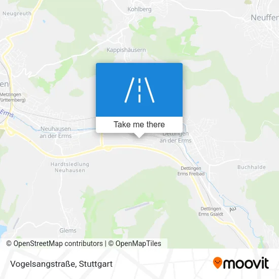 Карта Vogelsangstraße