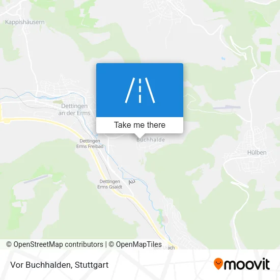 Карта Vor Buchhalden