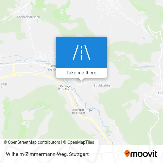 Карта Wilhelm-Zimmermann-Weg