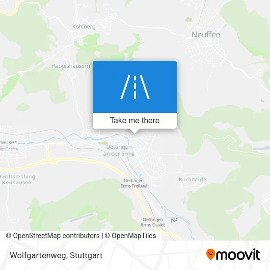 Карта Wolfgartenweg