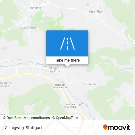 Карта Zeisigweg