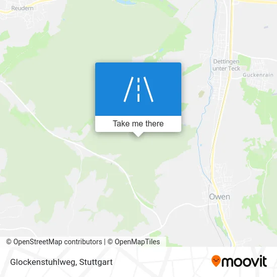 Карта Glockenstuhlweg