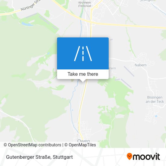 Gutenberger Straße map