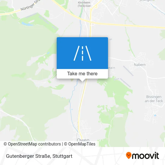 Gutenberger Straße map