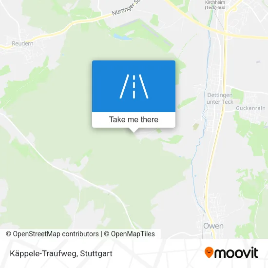 Карта Käppele-Traufweg
