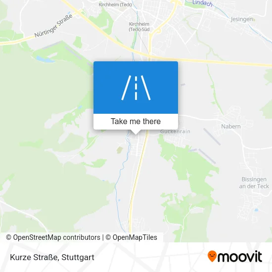 Карта Kurze Straße