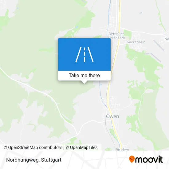 Карта Nordhangweg