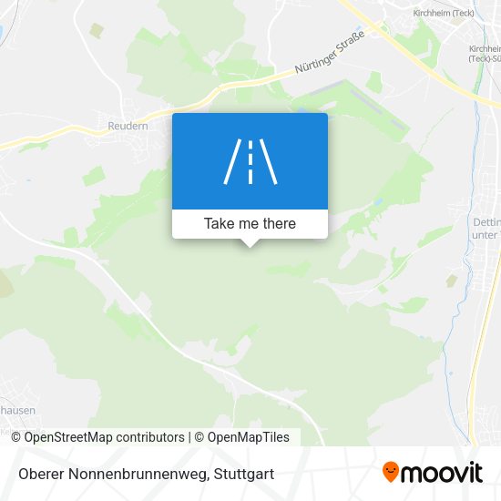 Oberer Nonnenbrunnenweg map