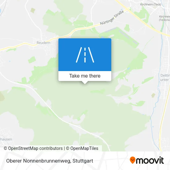 Карта Oberer Nonnenbrunnenweg