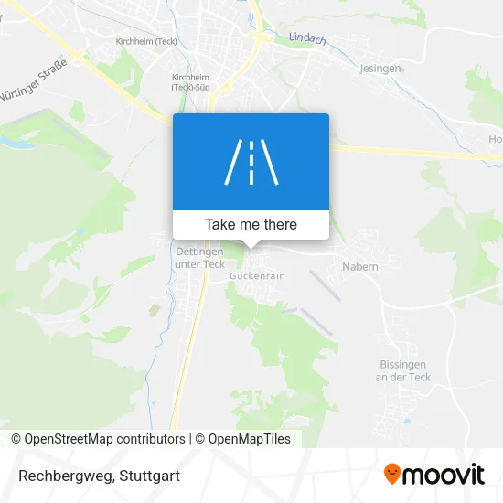 Карта Rechbergweg