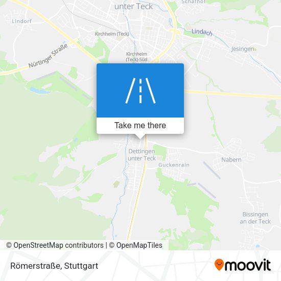 Römerstraße map