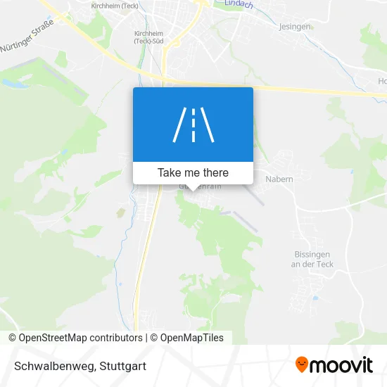 Карта Schwalbenweg