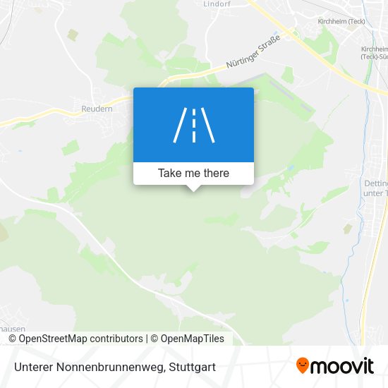 Unterer Nonnenbrunnenweg map