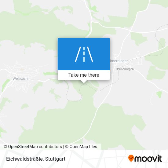 Eichwaldsträßle map