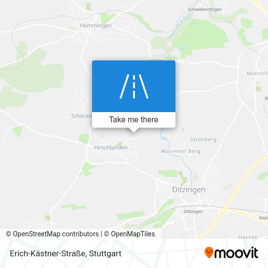 Erich-Kästner-Straße map