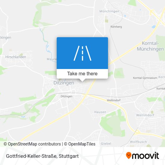 Gottfried-Keller-Straße map